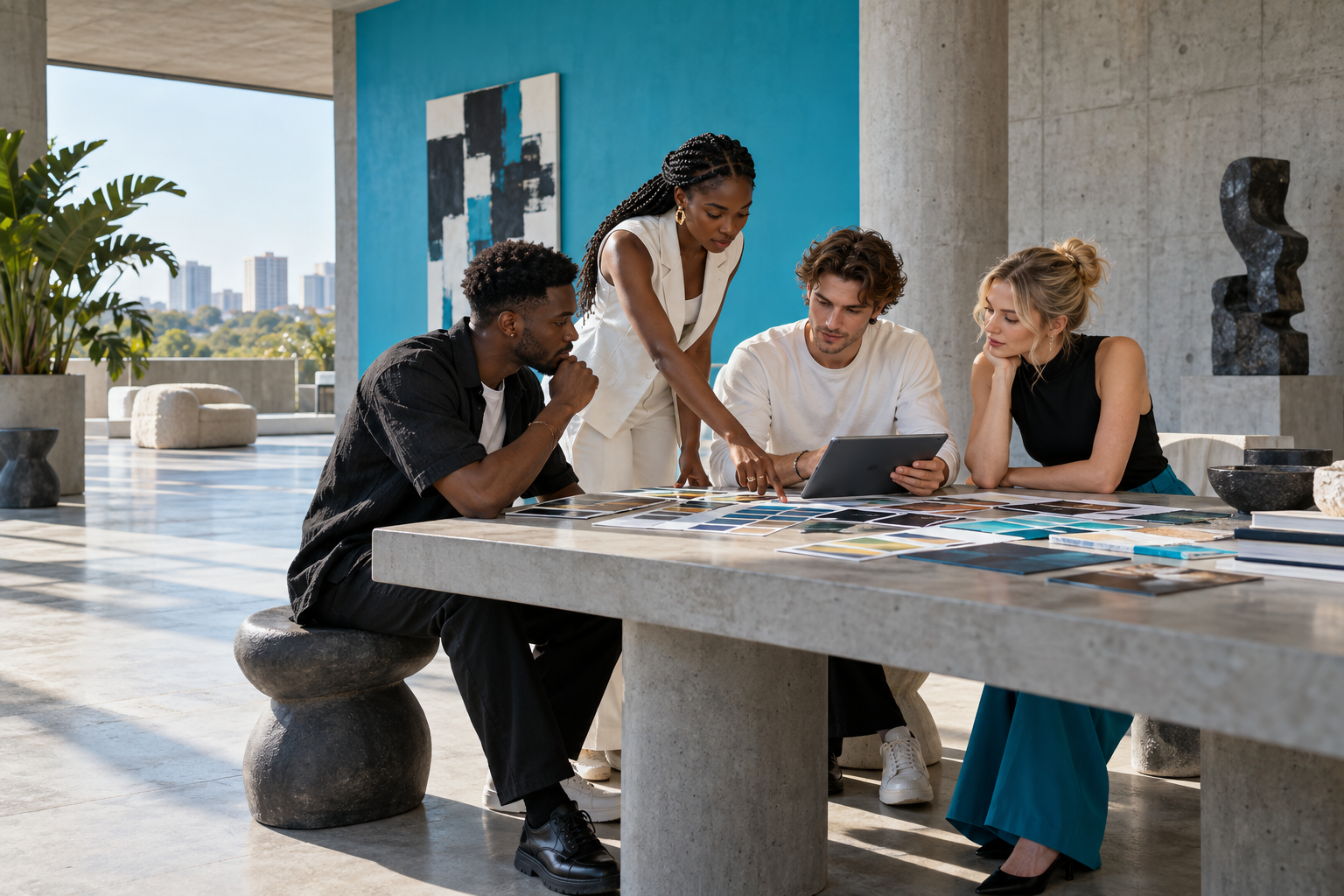 Editorial campaign imagery